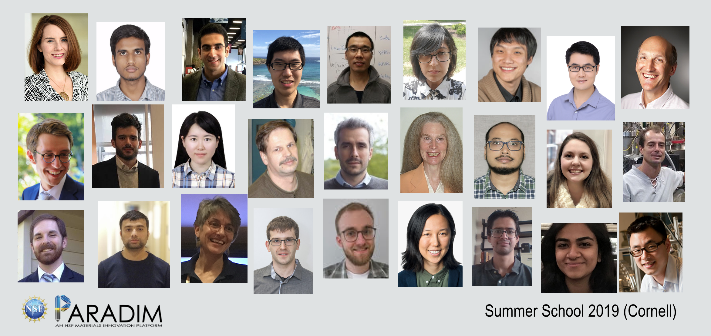 2019 CU Summer School group